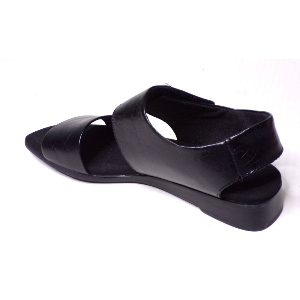 🆕MUNRO Nissa Leather Comfort Sandals Shoes Black 10 - Picture 11 of 12